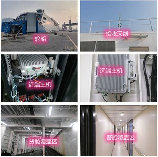  龙河镇海上游轮轮船渔船覆盖案例